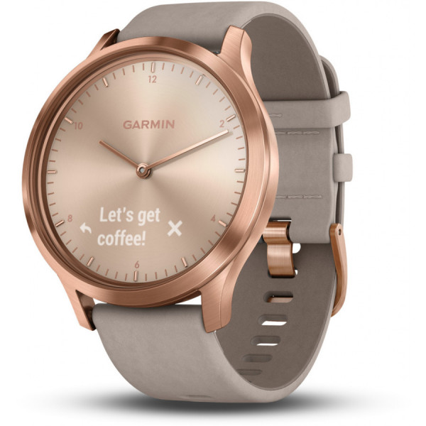 GARMIN Vivomove HR Premium Rose Gold-Gray 010-01850-09
