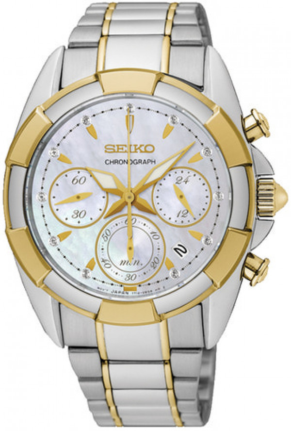 SEIKO naisten rannekello kronografi SRW808P1