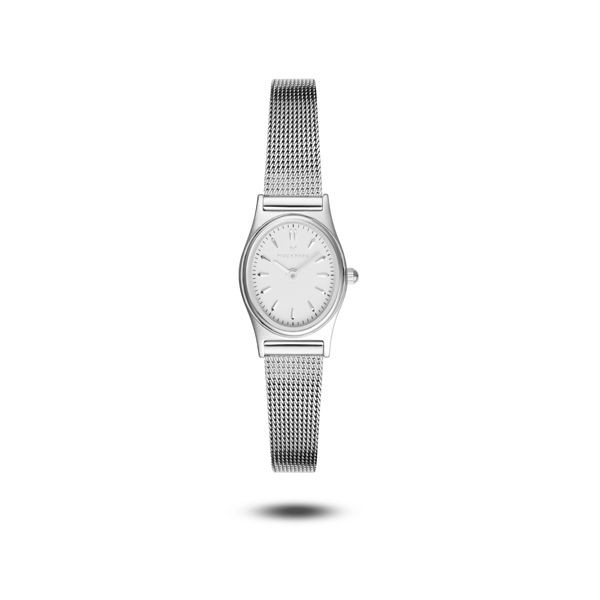 Mockberg Retro Mesh Silver MB0254