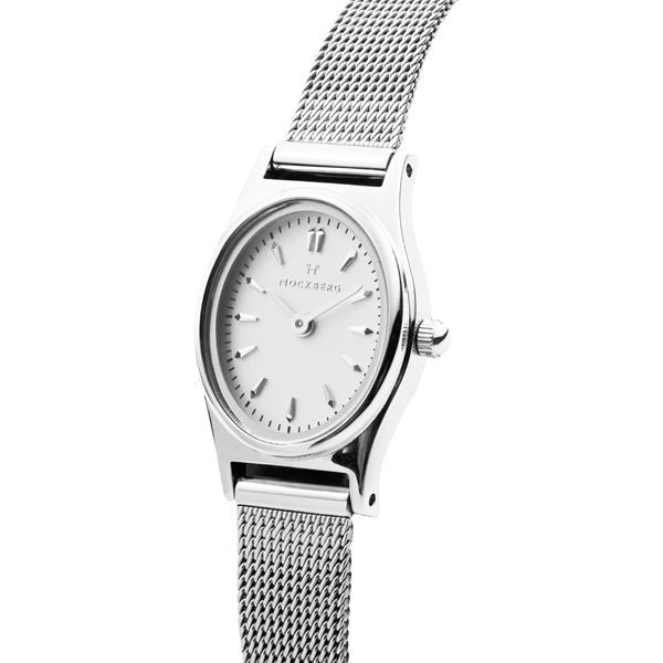 Mockberg Retro Mesh Silver MB0254