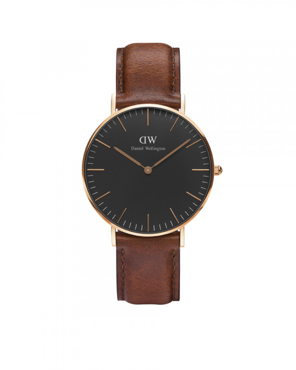 DANIEL WELLINGTON Classic Black St Maw naisten kello