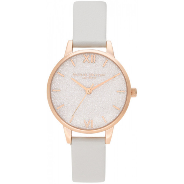 OLIVIA BURTON Glitter Dial Vegan Blush & Pale Gold OB16GD50