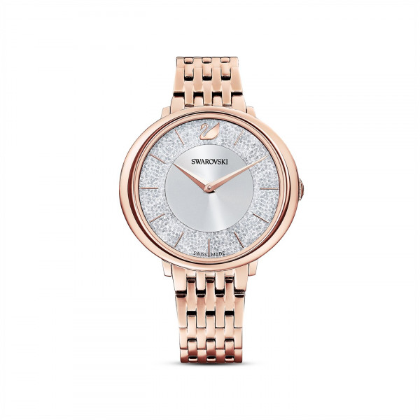 SWAROVSKI Crystalline Chic Watch, Metal bracelet, Rose gold tone 5544590