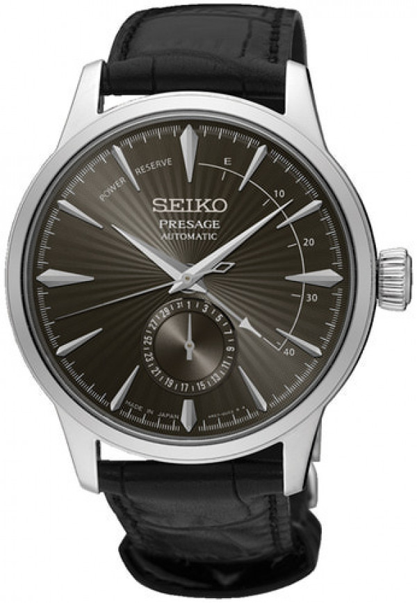 SEIKO Presage Automatic musta Miesten kello SSA345J1