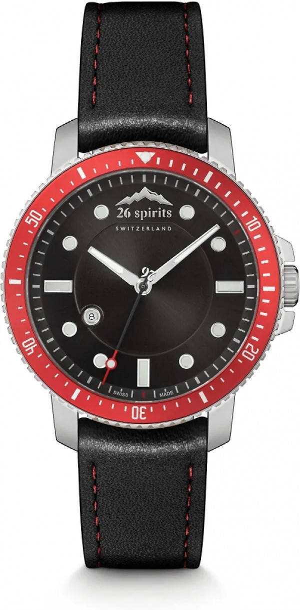 26 Spirits The Red & Black Diver Swan miesten rannekello 97WA214212