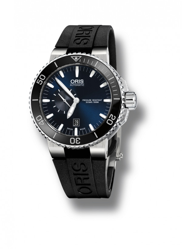 ORIS AQUIS date miesten rannekello