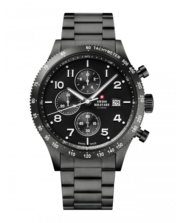 SWISS MILITARY SM34084.03 black