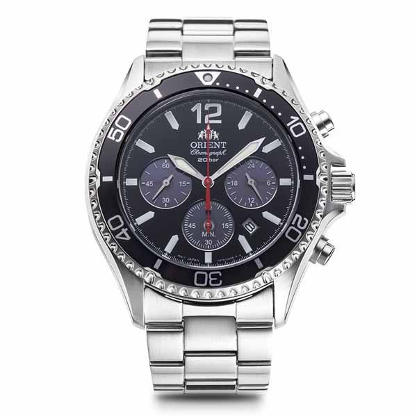 Orient Mako Solar Chronograph RA-TX0202B10B