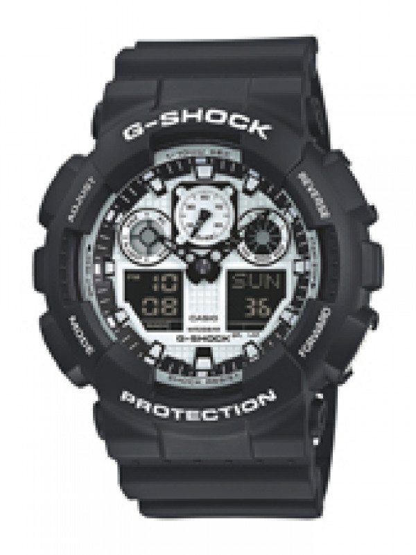 G-SHOCK Black & White miesten kello