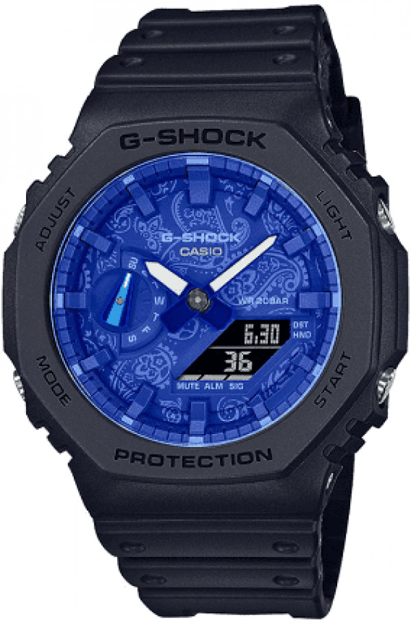 Casio Blue Paisley Limited Edition GA-2100BP-1AER