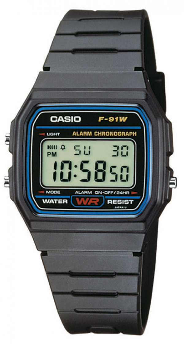 CASIO Digi rannekello F-91W-1YEG