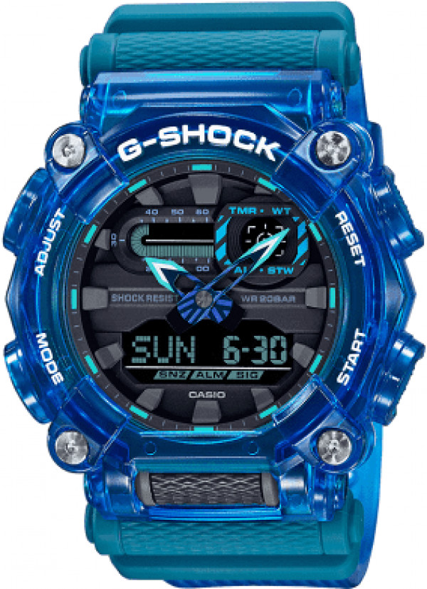 CASIO G-SHOCK ORIGINAL GA-900SKL-2AER SKELETON SOUND WAVE SERIES