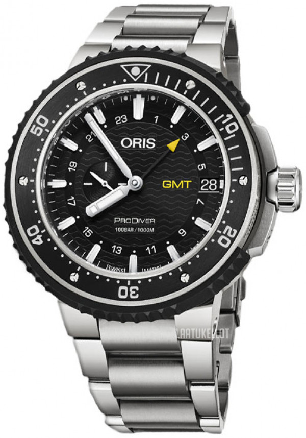 ORIS Pro Diver GMT Titanium 01 748 7748 7154-07 8 26