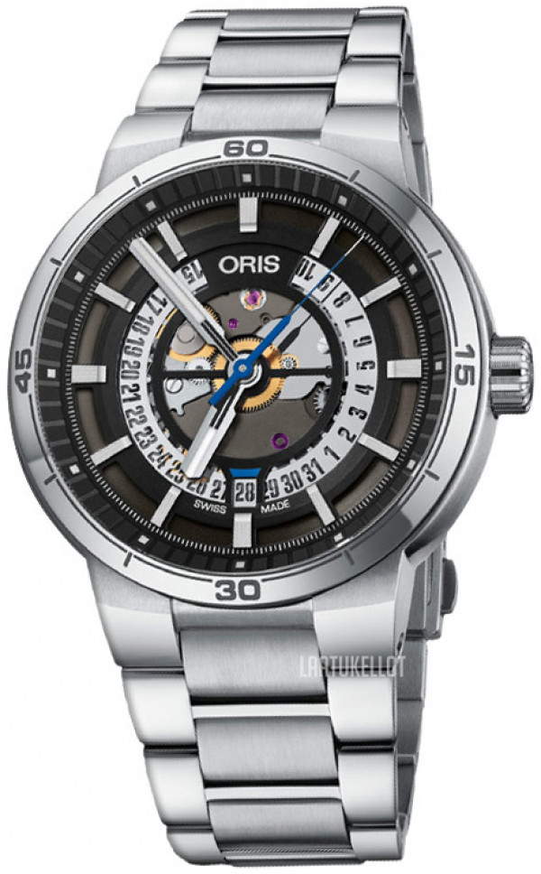ORIS Williams Engine Date Skeleton 01 733 7752 4124-07 8 24