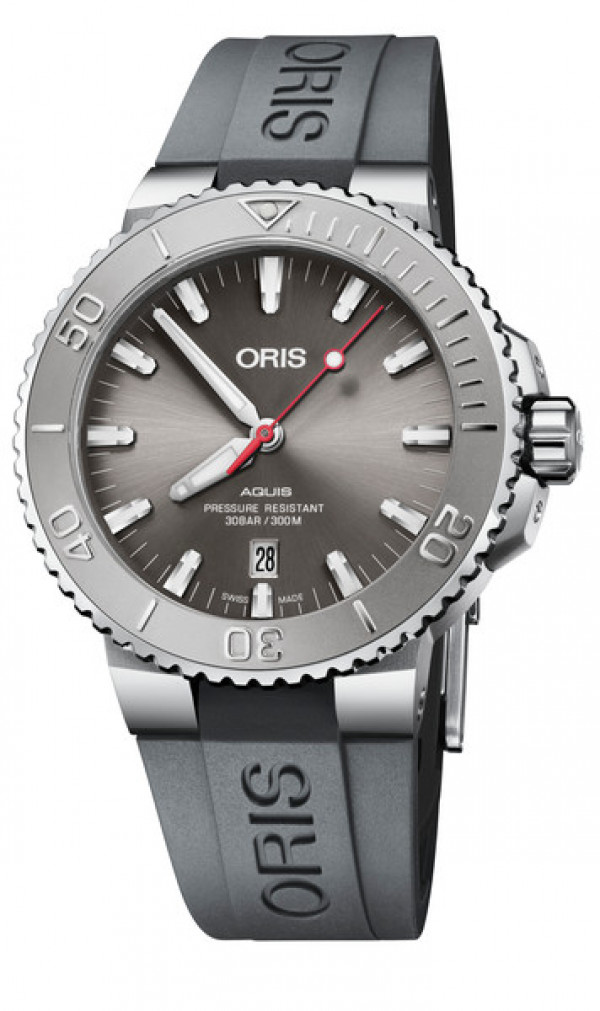 ORIS AQUIS Date Relief 01 733 7730 4153-07 4 24 63EB