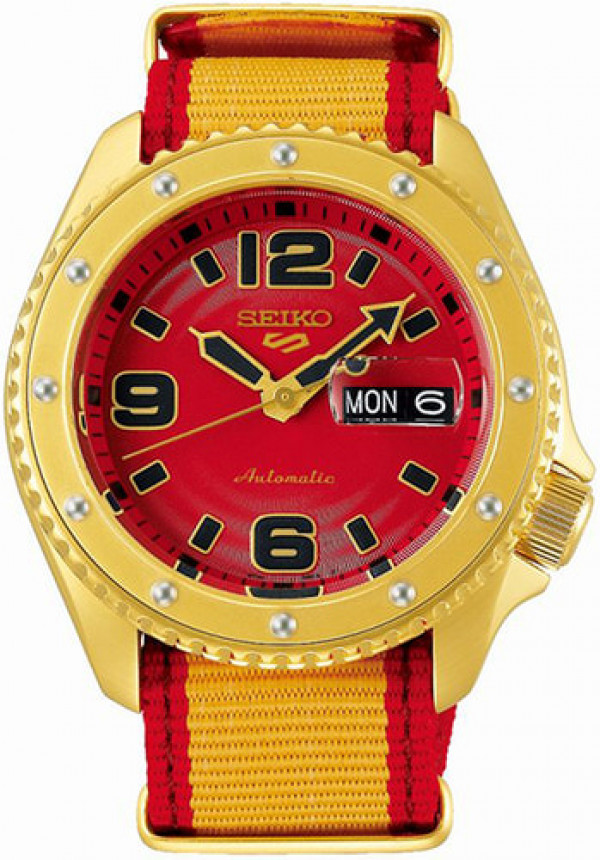SEIKO 5 Sports X Street Fighter V ZANGIEF SRPF24K1