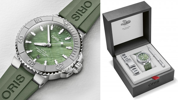 ORIS Aquis New York Harbour Limited Edition 01 733 7766 4187-set