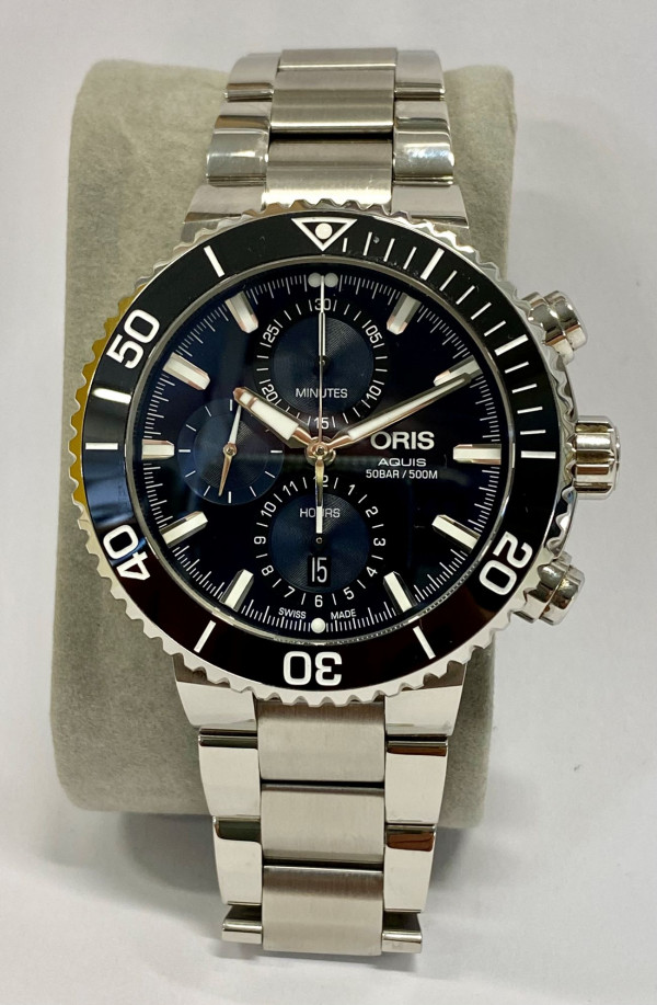 ORIS Aquis Chronograph 01 774 7743 4155-07 8 24 05PEB