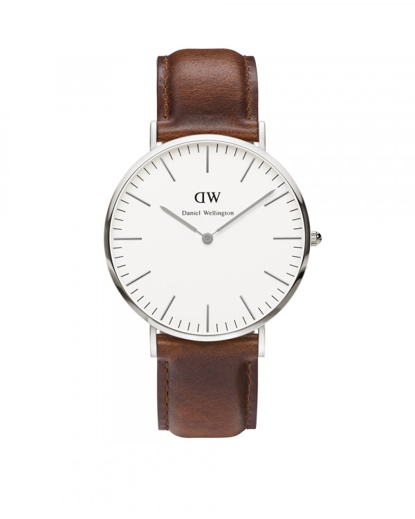 DANIEL WELLINGTON St Mawes Silver miesten kello