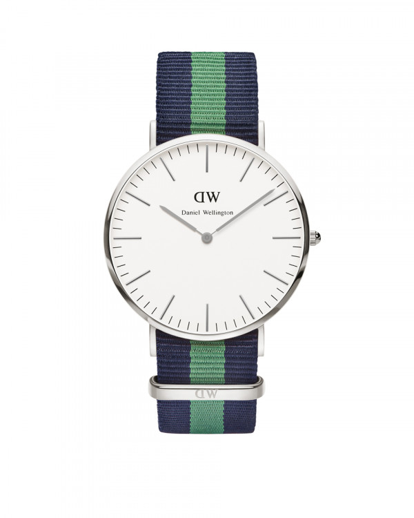 DANIEL WELLINGTON Warwick Silver miesten kello