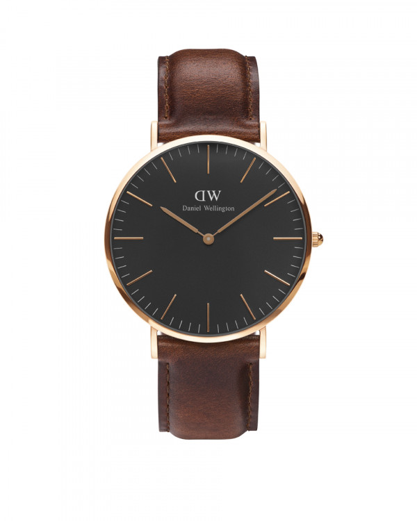 DANIEL WELLINGTON Classic Black St Maw miesten rannekello