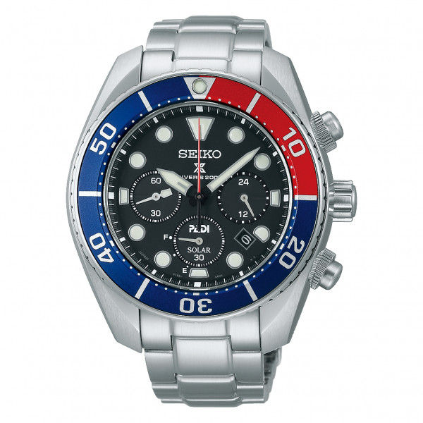 Seiko Prospex Pepsi PADI Sumo Solar SSC795J1