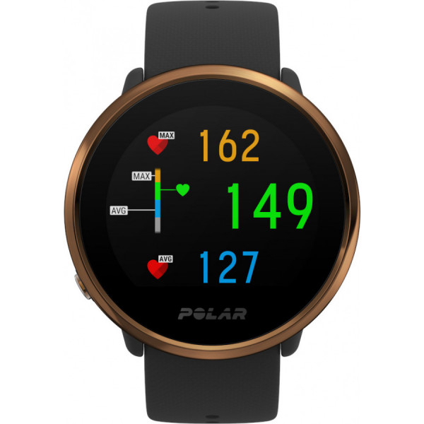 POLAR Ignite Black copper älykello M/L 90079362