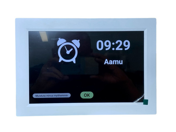 Älykäs puhuva digitaalinen kalenterikello