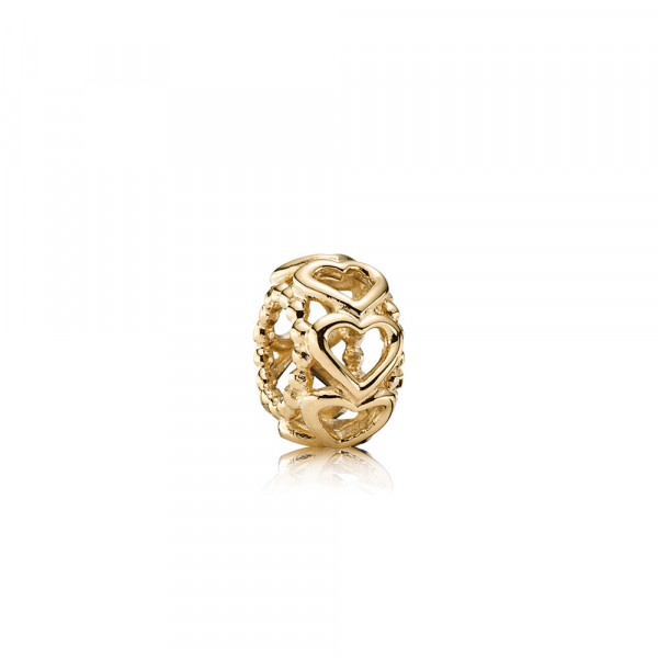 PANDORA KULTAINEN RIIPUS SYDÄN 750813
