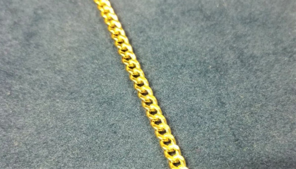 KULTA Rannekoru Panssari, 6.9mm, 14K, 21cm