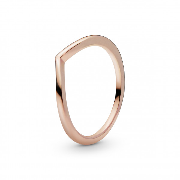 PANDORA Sormus WISHBONE ROSE 186314 koko52