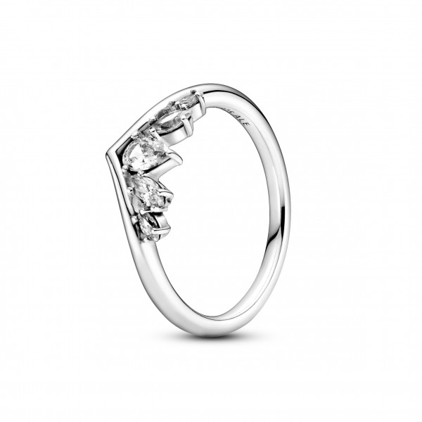 PANDORA Sormus Wishbone Zirkoni 199109C01-50