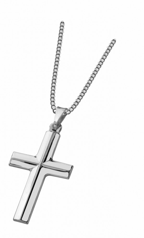 Hopearisti ketjulla 42/45cm