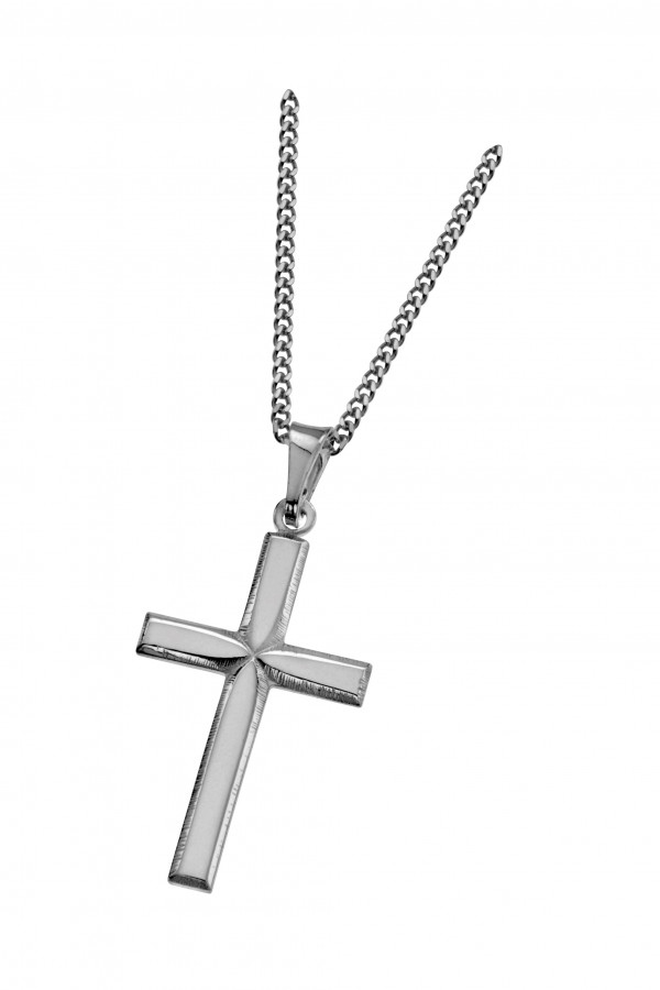 Hopearisti ketjulla 42/45cm