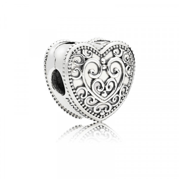 PANDORA Enchanted Heart Clip