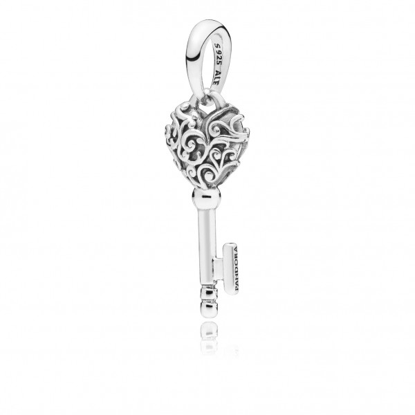 PANDORA Regal Key Pendant