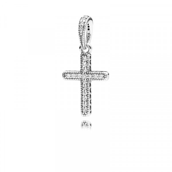 PANDORA Classic Cross Pendant 397571CZ