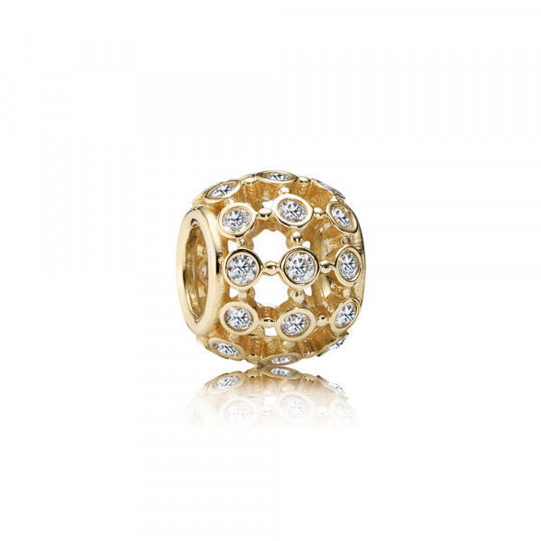 PANDORA Kultainen hela zirkon kivet 750825CZ