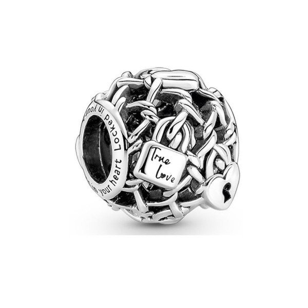 Pandora Moments Chain Link Padlock 790071C00