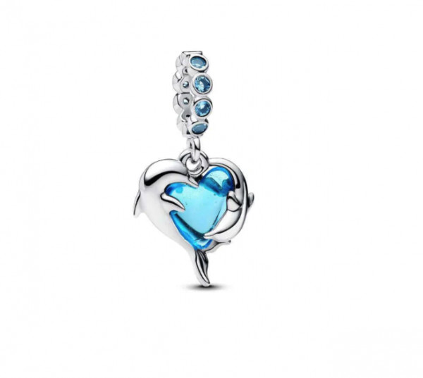Pandora Blue Muranolasi Delfiini Charm Hela 793924C01
