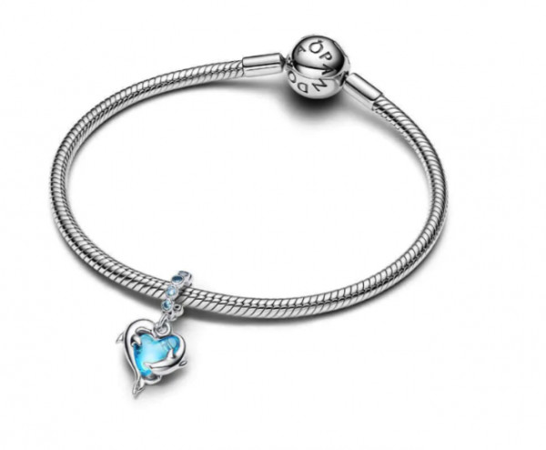 Pandora Blue Muranolasi Delfiini Charm Hela 793924C01