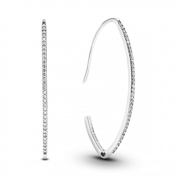PANDORA Korvakorut kivelliset renkaat 297691CZ