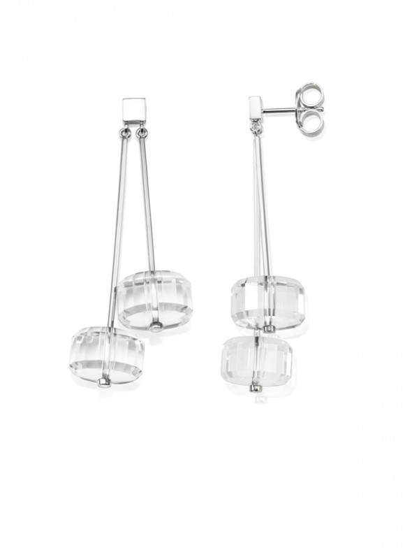 Efva Attling CRYSTAL DISC hopeakorvakorut