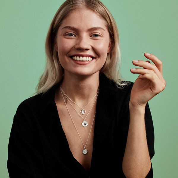 KALEVALA Amuletti Osmansolmu hopea kaulakoru 227031060