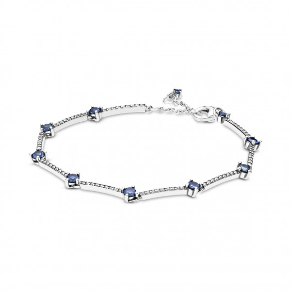 PANDORA HOPEA RANNEKORU SKYLIGHT BLUE CRYSTALS