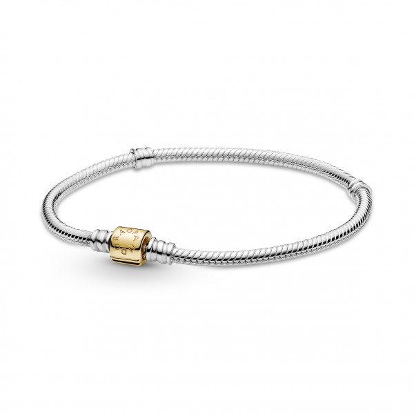 PANDORA Rannekoru Kultainen lukko 14k
