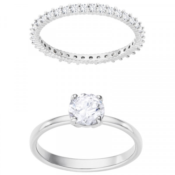 SWAROVSKI I DO ROUND sormus 5412026 koko 16,5