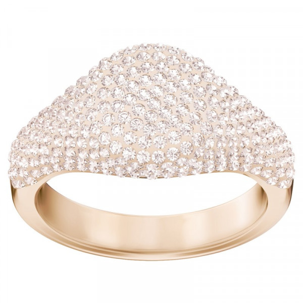 SWAROVSKI STONE SIGNET Rosegold sormus 5406219 koko 16,5