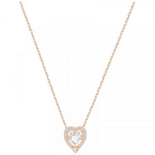 SWAROVSKI Sparkling Dance Round, Kaulakoru, Rose gold