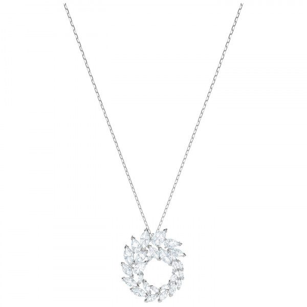 SWAROVSKI Louison Pendant, White, Rhodium plating 5415989